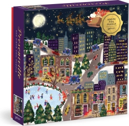Puzzle cuadrado metálico Pueblo de regalos 500 piezas GALISON