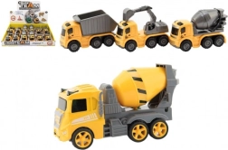 Cochecito de construcción de plástico a fricción 10 cm – 3 tipos