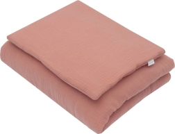 Set de muselina con relleno 70 × 80 cm rosa