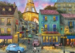 Puzzle Calles de París 1000 piezas SCHMIDT