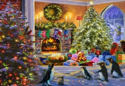 Puzzle Bluebird Vista mágica de la Navidad 500 piezas
