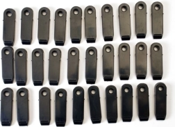 Clips para base para pistas de coches Carrera Evolution, Digital 132 y Digital 124