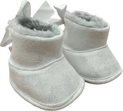 Antonio Juan botitas para muñeca – botas plateadas