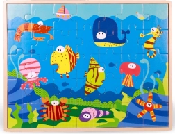 Puzzle de madera Ocean TOP BRIGHT, 35 piezas