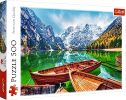 Puzle de 500 piezas – Lago di Braies, Italia TREFL