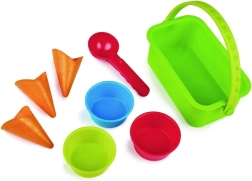 Set de moldes para arena de helado Hape