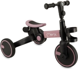 MoMi FILO 3en1 correpasillos, triciclo y bicicleta de equilibrio – rosa