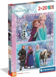 Puzzle Clementoni Frozen 2×20 piezas