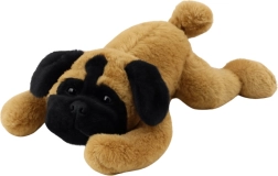 Peluche de Pug tumbado 40 cm