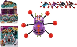 Araña trepadora para vidrio 8 × 6 cm, de plástico, 4 colores