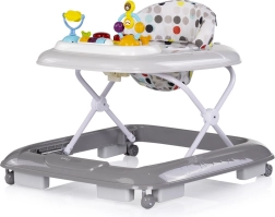Andador interactivo para bebés Baby Steps Grey CHIPOLINO
