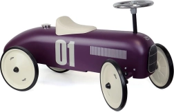 Correpasillos vintage metálico en color morado oscuro