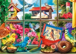 Puzzle Trefl Tea Time: Mundo de las aves (1000 piezas)