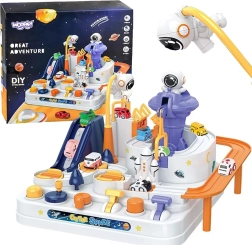 Woopie pista espacial interactiva con obstáculos – la aventura del astronauta