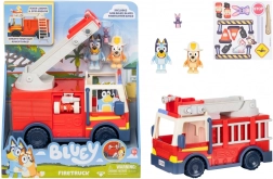 Camión de bomberos de Bluey con figuras