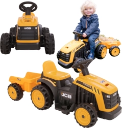 EVO tractor eléctrico infantil JCB con remolque