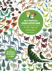Chronicle Books libro de actividades con pegatinas – En la era de los dinosaurios