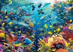 Puzzle Ravensburger Paraíso submarino 9000 piezas
