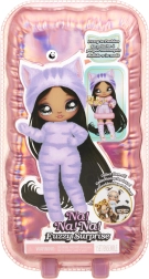 Na! Na! Na! Surprise Fuzzy Surprise muñeca de moda con bolso de peluche de 19 cm