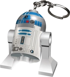 Llavero Lego Star Wars con luz LED R2-D2