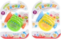 Trompeta infantil a pilas con sonidos y melodías