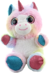 Unicornio de peluche arcoíris 20 cm