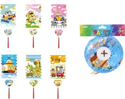Farolillo cilíndrico 16 cm con motivo infantil