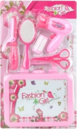 Set de belleza con secador y maletín para niños