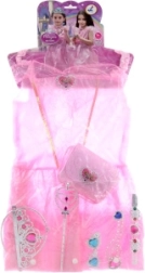 Disfraz infantil de princesa con accesorios