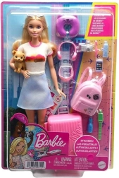 Set de viaje de Barbie con accesorios