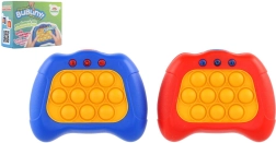 Juego electrónico pop-it Bubble Pops: burbujas luminosas, 4 modos de juego, 2 colores