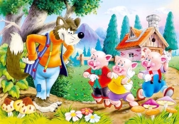Puzzle Tres cerditos 60 piezas