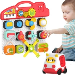 Woopie Montessori Panel Manipulativo Infantil Panel Activo de Colores