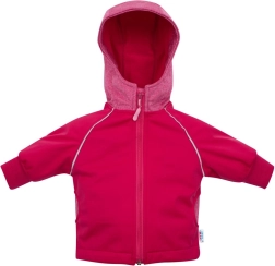 Chaqueta softshell rosa para bebé 98