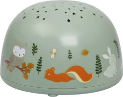 A Little Lovely Company lámpara con proyector para niños – Amigos