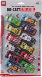 Set de coches todoterreno metálicos de 7 cm, 12 uds.