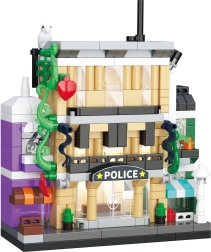 Set de construcción de comisaría de policía KOCO