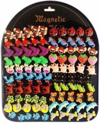 Imán infantil con motivo de animales 2 cm - 1 unidad