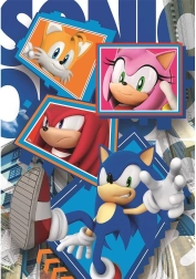 Puzzle SONIC THE HEDGEHOG – compañeros 104 piezas