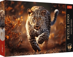Puzzle Trefl Photo Odyssey: leopardo salvaje 1000 piezas