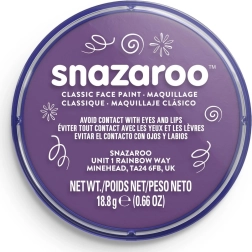 Pintura facial y corporal SNAZAROO roja 18 ml