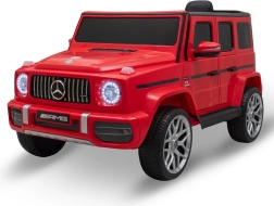 Cochecito eléctrico MERCEDES-BENZ G63 AMG Baby Mix rojo