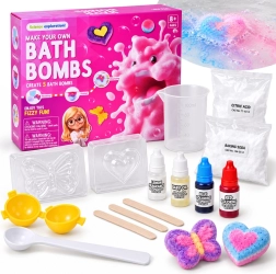 Kit creativo para elaborar bombas de baño efervescentes