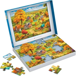 Puzzle EUROGRAPHICS Connecting Pieces: Vida tranquila, 24 piezas