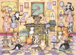Puzzle Ravensburger Travesuras de gatitos juguetones 500 piezas
