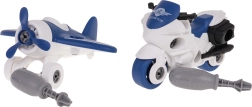 Set desmontable de Avión y Motocicleta