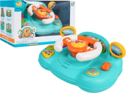 Volante infantil interactivo con luces y sonidos