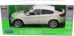 Modelo metálico BMW X6 1:24 con partes abatibles