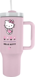 Hello Kitty vaso térmico de viaje con pajita 1200 ml