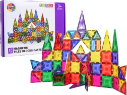 Bloques de construcción magnéticos 3D, 67 piezas